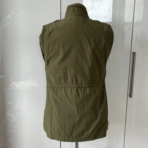 ZARA Women’s Vest Color-Khaki Size-Medium - Picture 4 of 6